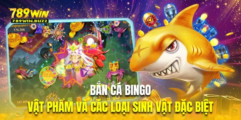 Tổng hợp những vật phẩm và các loại sinh vật đặc biệt trong săn cá Bingo